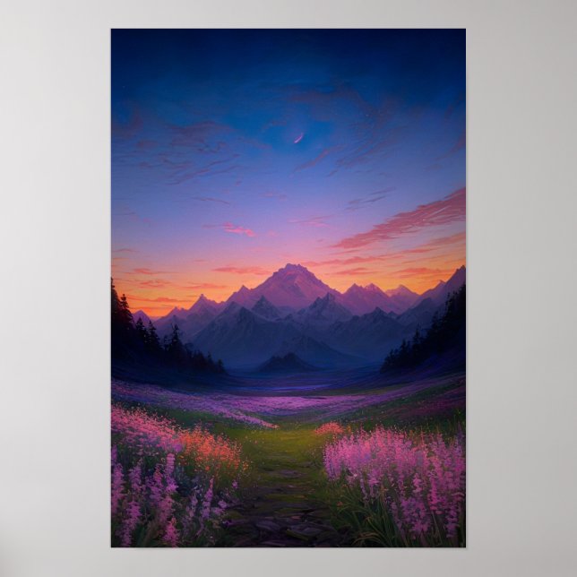 Poster Cores do Horizonte (Frente)