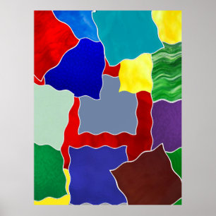 Poster Cores e amostras