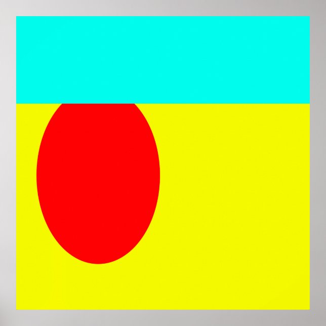 Poster Cores japonesas (Frente)