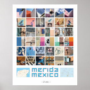 Pôster Cores & padrões de Merida