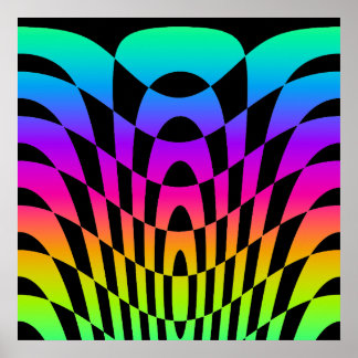 Pôster Corey Tiger 80s - Arte Op