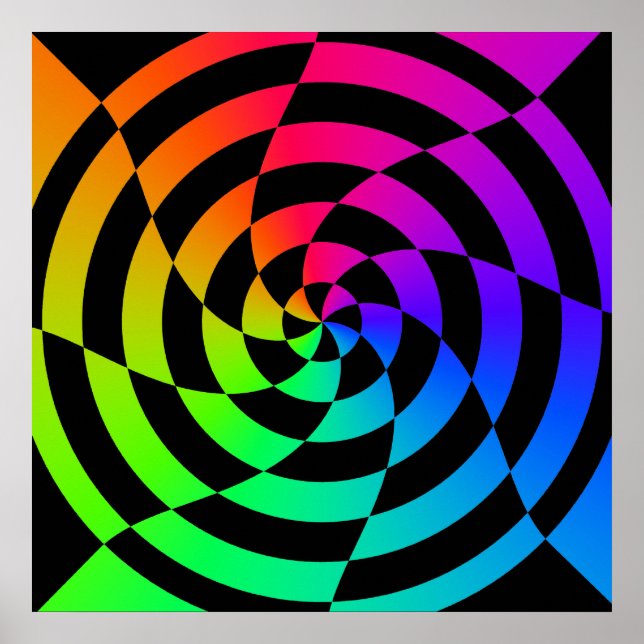 Pôster Corey Tiger 80s - Arte Op (Frente)