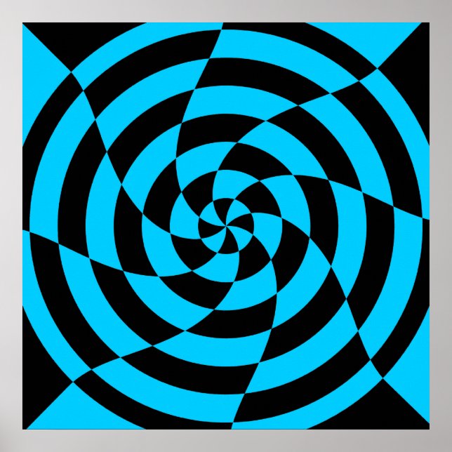 Pôster Corey Tiger 80s - Arte Op (Frente)