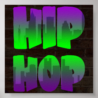 Pôster Corey Tiger 80s Vintage Hip Hop