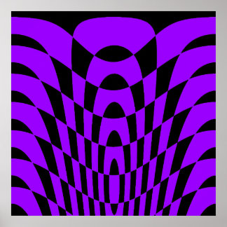 Pôster Corey Tiger 80s Vintage Op Art