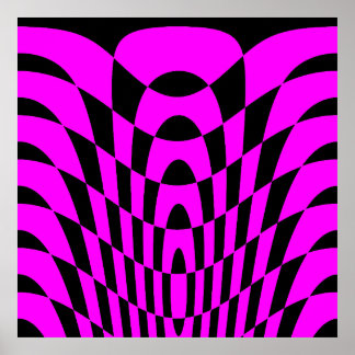 Pôster Corey Tiger 80s Vintage Op Art