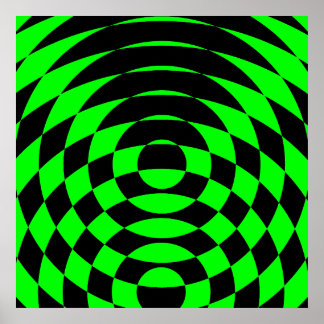 Pôster Corey Tiger 80s Vintage Op Art