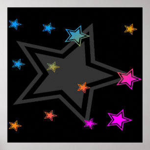 Poster Corey Tiger 80s Vintage Stars