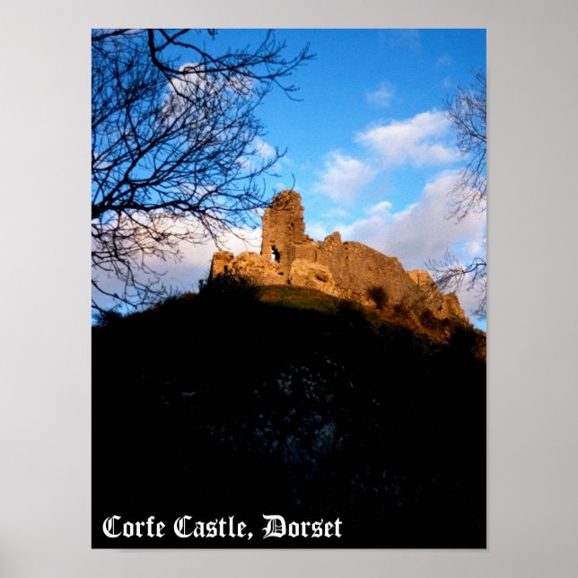 Poster Corfe Castle (Frente)