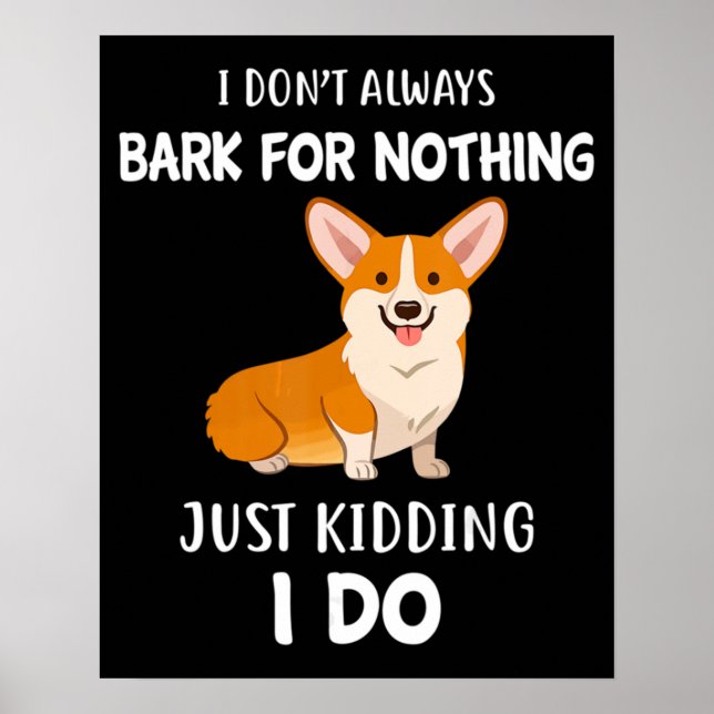 Poster Corgi (Frente)