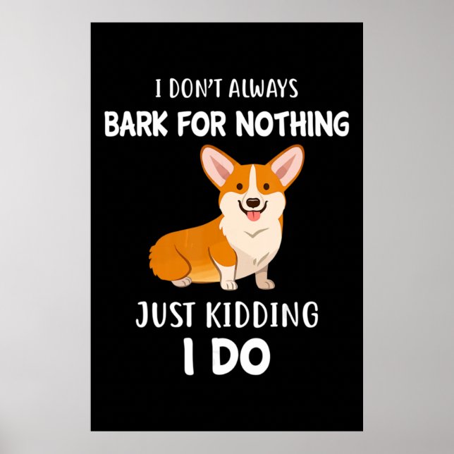 Poster Corgi (Frente)