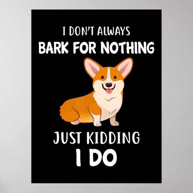 Poster Corgi (Frente)