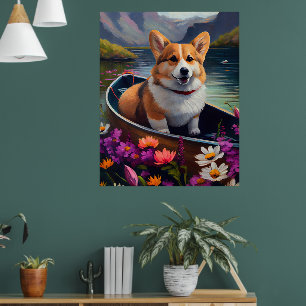 Poster Corgi de Remo: Uma Aventura Cênica