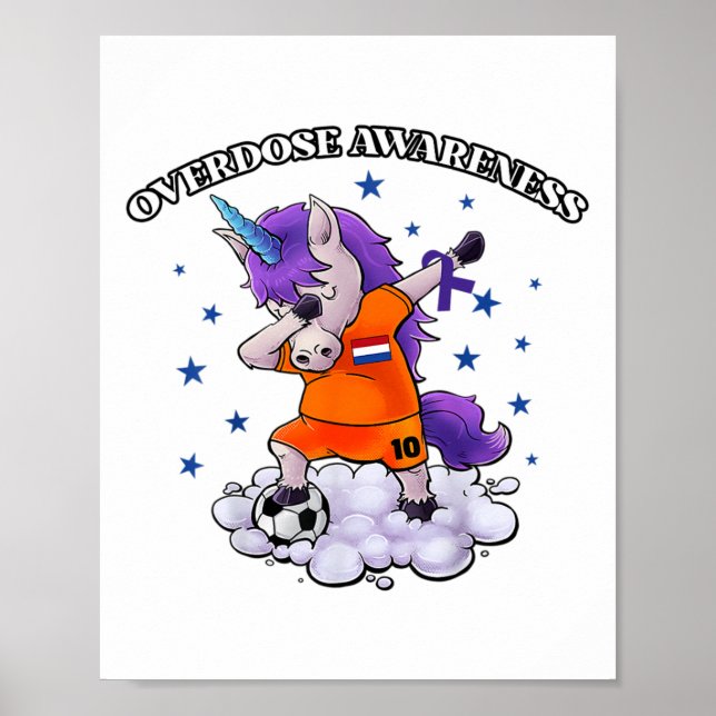 Poster Coringa de dublagem Conscientização sobre overdose (Frente)