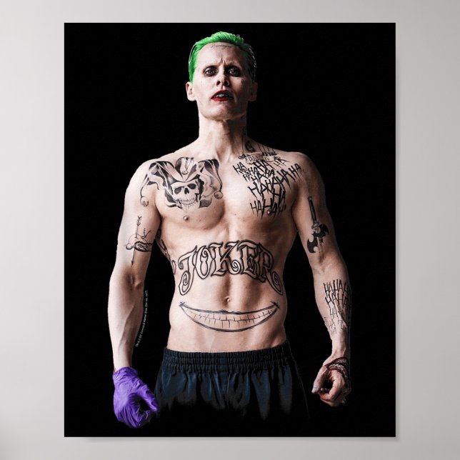 Poster Coringa-Joker-Esquadrão Suicida (Frente)