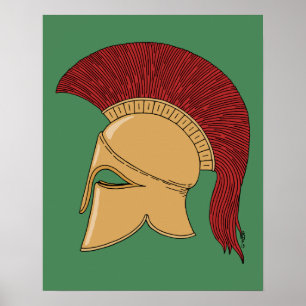 Poster Corinthian Helmet