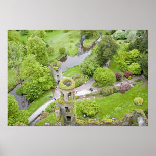 Pôster Cork, Irlanda. O infame Castelo Blarney