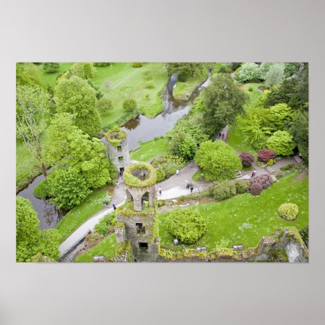 Pôster Cork, Irlanda. O infame Castelo Blarney (Frente)