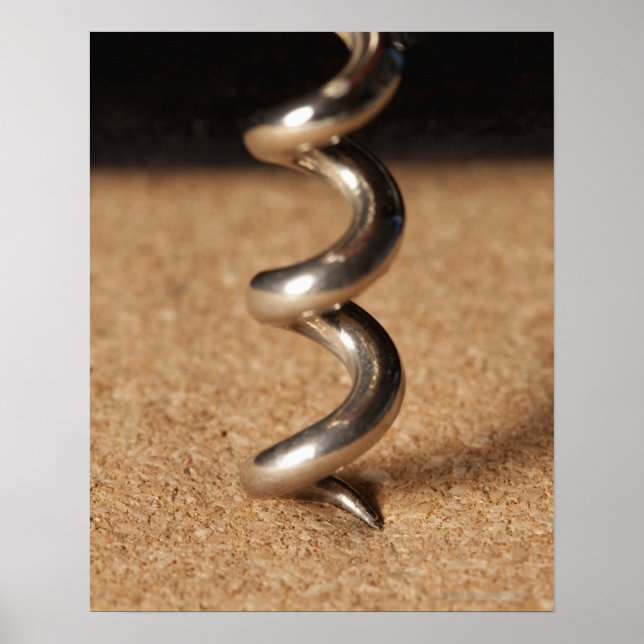 Poster Corkscrew. (Frente)