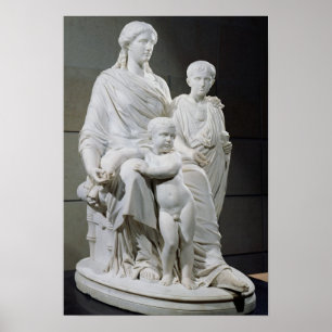 Pôster Cornelia, mãe dos dois irmãos de Gracchi