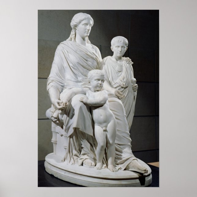 Pôster Cornelia, Mãe dos Dois Irmãos Gracchi (Frente)