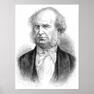 Poster Cornelius Vanderbilt, c.1877