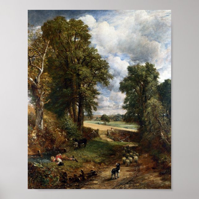 Poster Cornfield - John Constable (Frente)