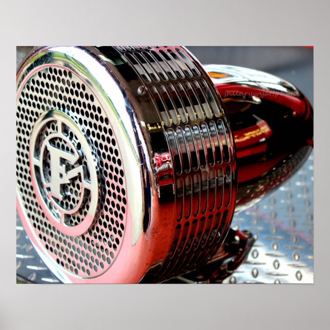 Poster Corno de Bombeiro (Frente)