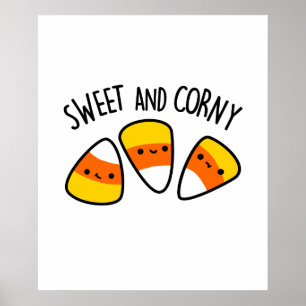 Poster Corno De Milho Bonito E Cornês