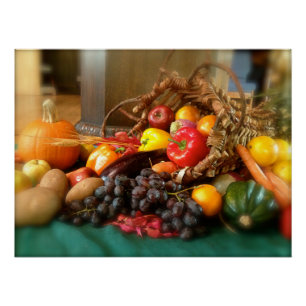 Pôster Cornucopia, Corno de abundância,