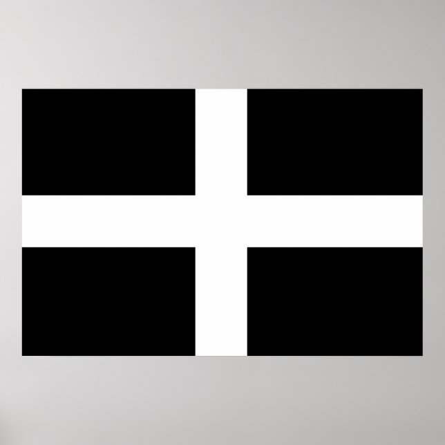 Pôster Cornwall, Reino Unido (Frente)