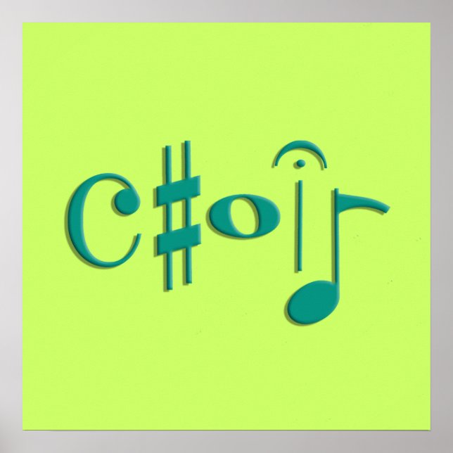 Pôster coro (Frente)