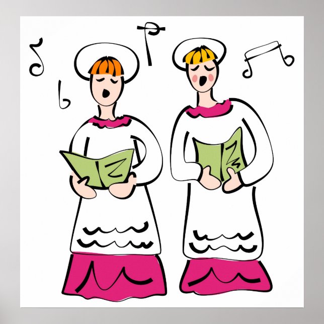 Pôster Coro da Igreja (Frente)