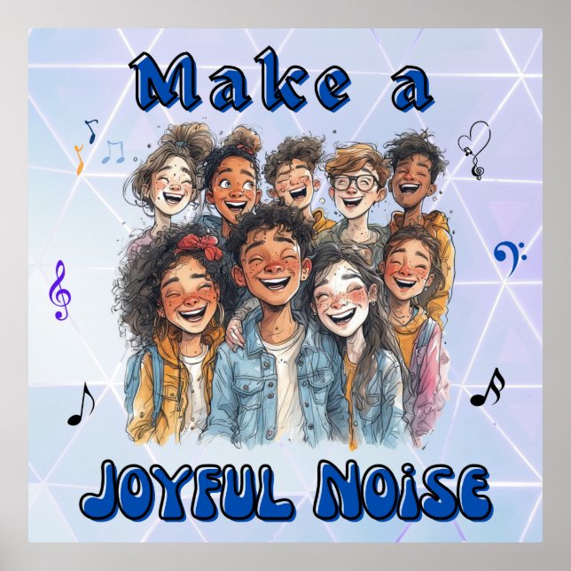 Poster Coro de Jovens da Igreja (Frente)