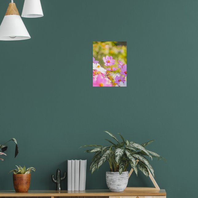 Poster Coro Iluminado de Rosa (Sala de Estar 1)