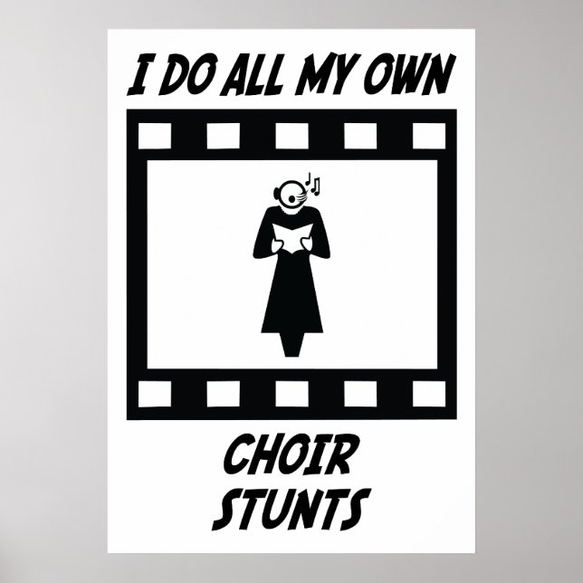 Poster Coro Stunts (Frente)