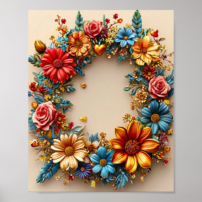 Poster Coroa de casamento (Frente)