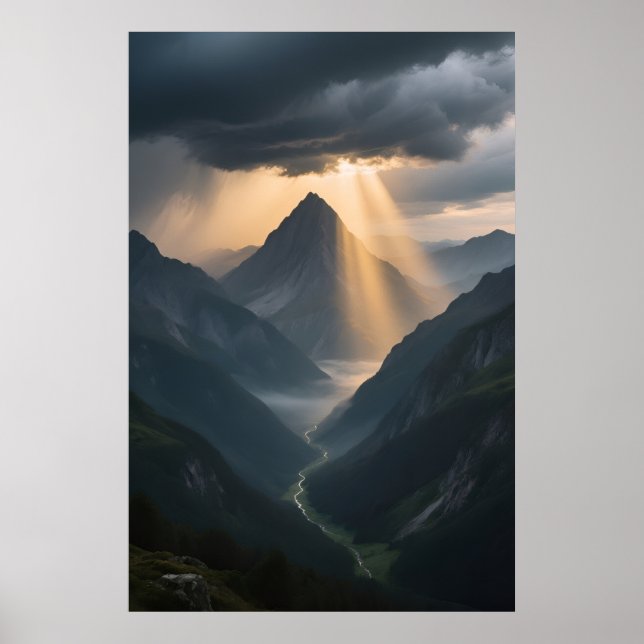 Poster Coroa de Luz (Frente)