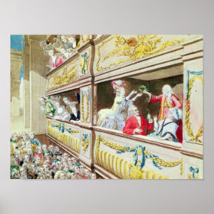 Poster coroação de Voltaire no Teatro Francais