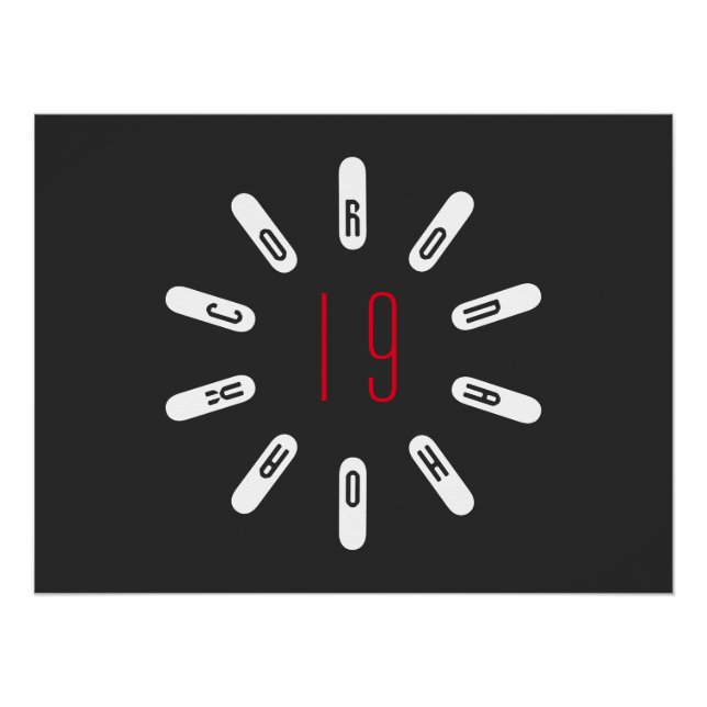 Pôster CORONA 19 HOAX Poster (Frente)