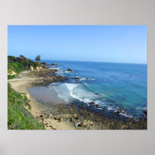 Pôster Corona del Mar Califórnia CA