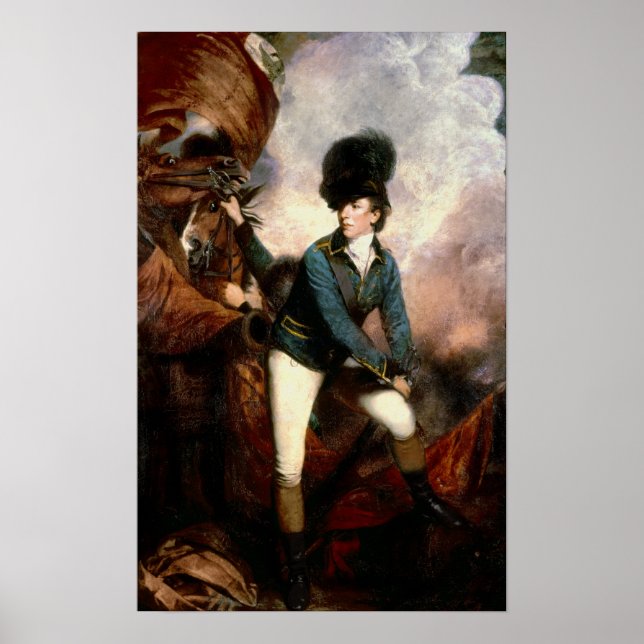 Poster Coronel Banastre Tarleton 1782 (Frente)