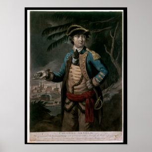 Pôster Coronel Benedict Arnold, bar. Londres, 1776