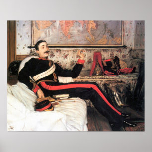 Poster Coronel Frederick Gustavus Burnaby por James Tisso