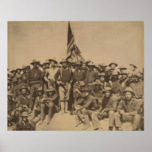 Poster Coronel Roosevelt e seu Rough Riders