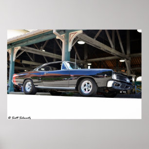 Poster Coronet R/T de 1968 Dodge