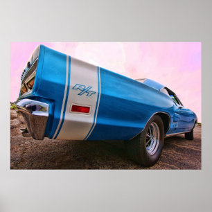 Pôster Coronet R/T de 1969 Dodge