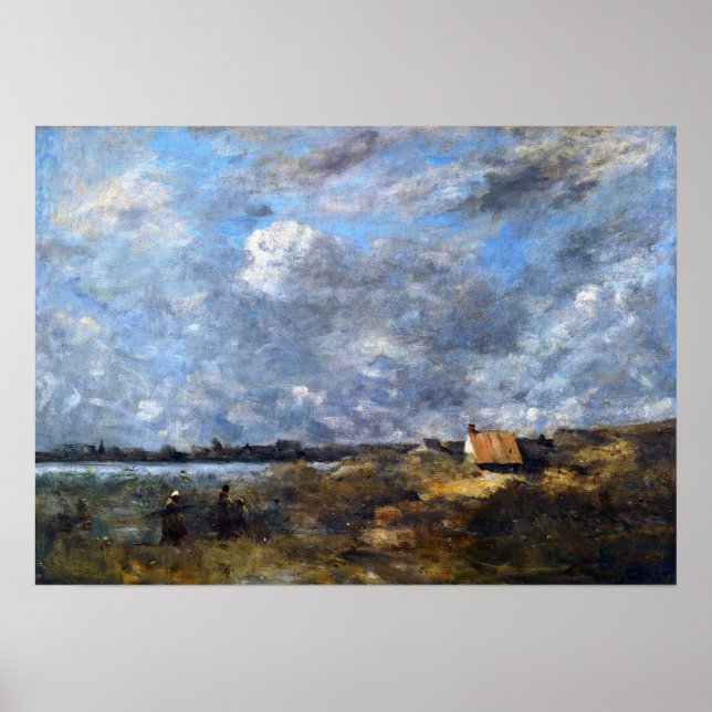 Poster Corot - A Rajada de Vento (Frente)