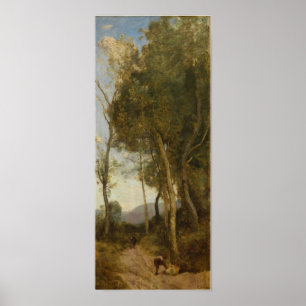 Poster Corot - As Quatro Vezes Do Dia (Noon)