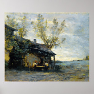Poster Corot - Café Vaugirard